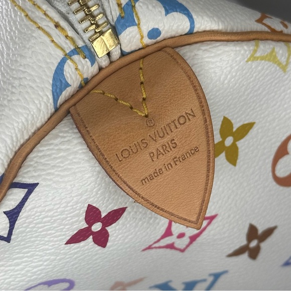 Louis Vuitton Multicolor Speedy 40 White - Picture 11 of 15